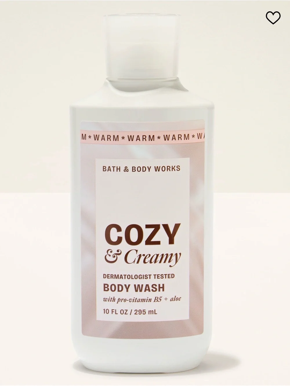 Bath & Body Works Cozy & Creamy Body Wash